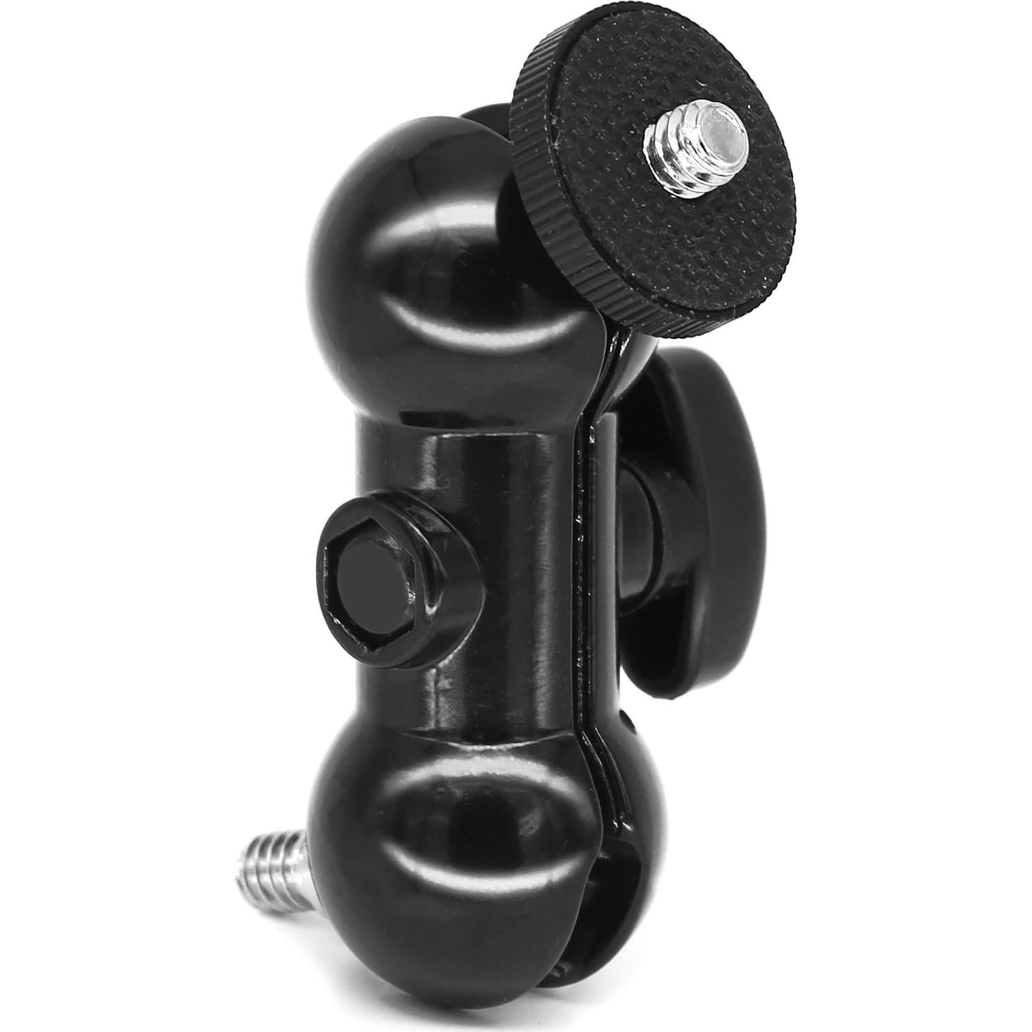 Soporte de Montaje de Cámara Anwenk 2Pack Doble Bola + Abrazadera