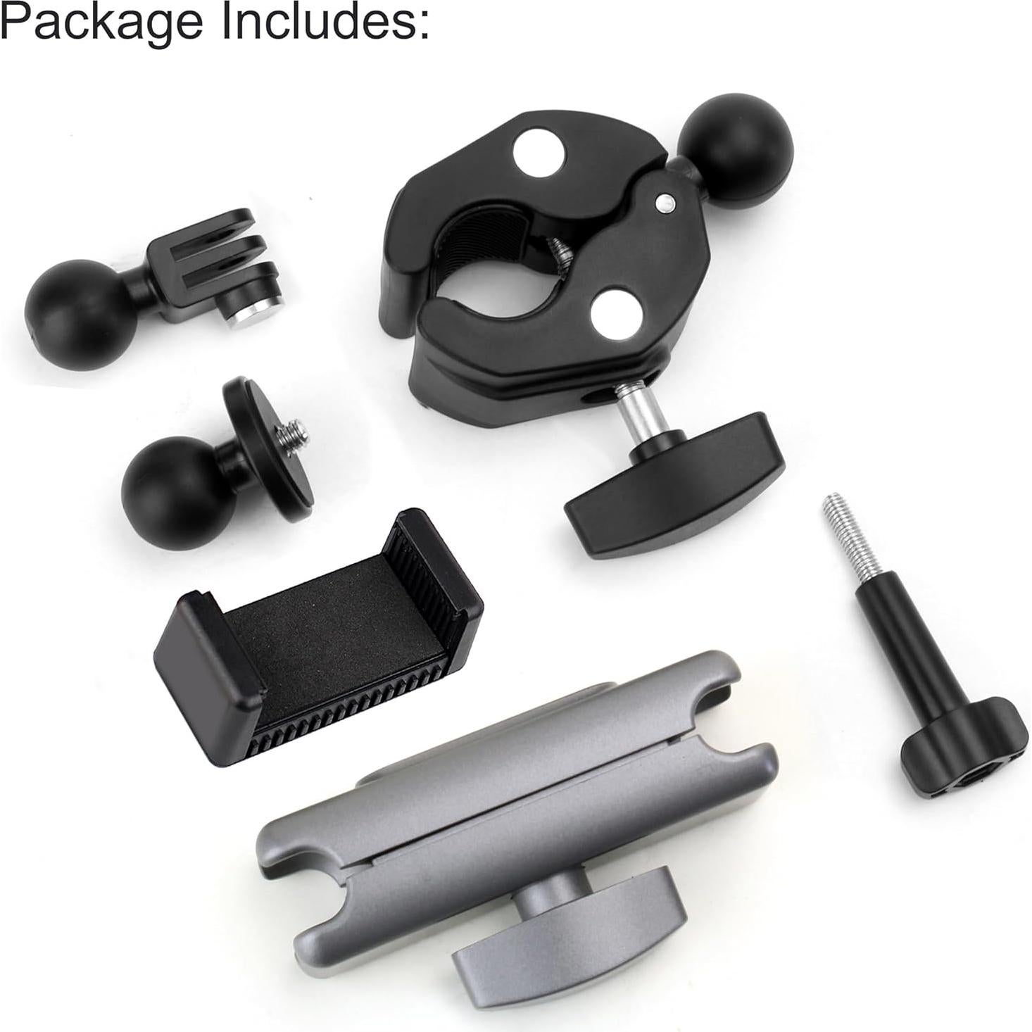 Soporte de Cámara SOONSUN Super Clamp Doble Cabezal 360°