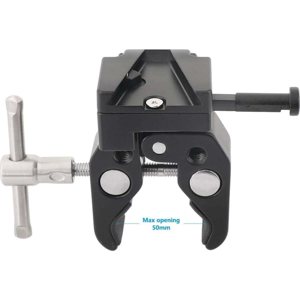 Super Crab Clamp CAMVATE + Adaptador V-Lock Rápido 50mm