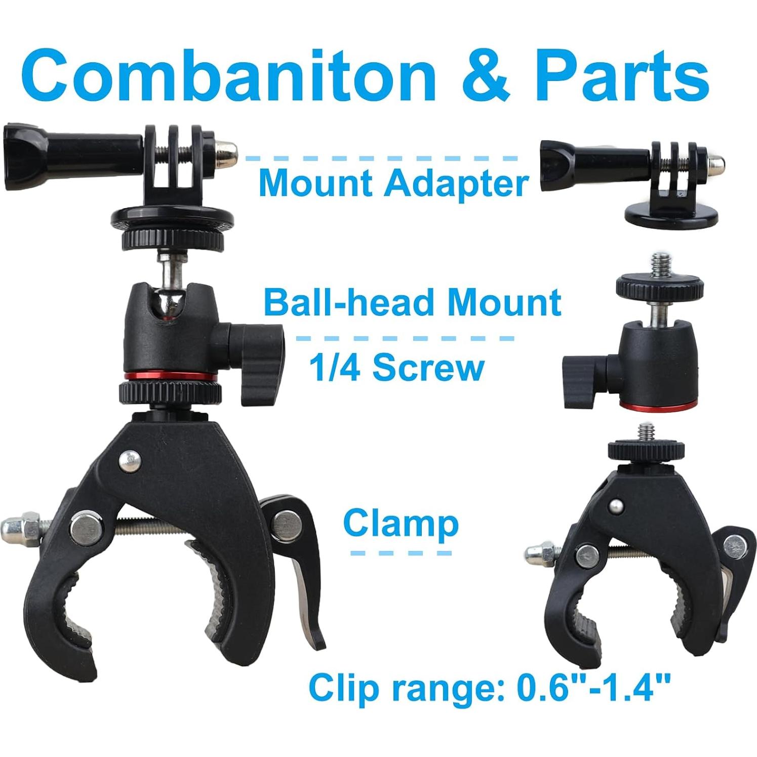 Soporte de Cámara de Acción Hocoder HC-006-01 para Bicicleta