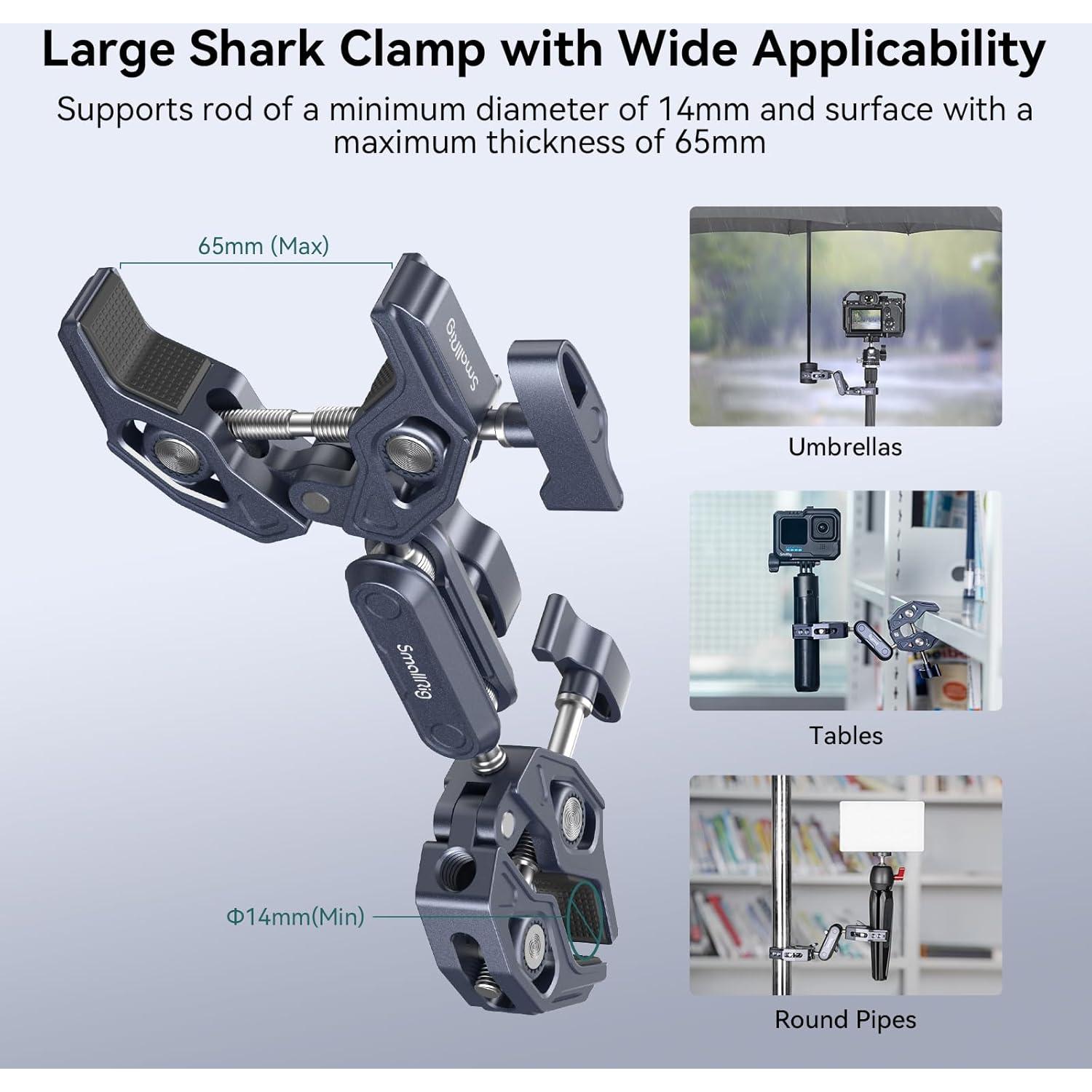 Soporte Doble para Cámara SmallRig 4103 - Capacidad 3.5kg