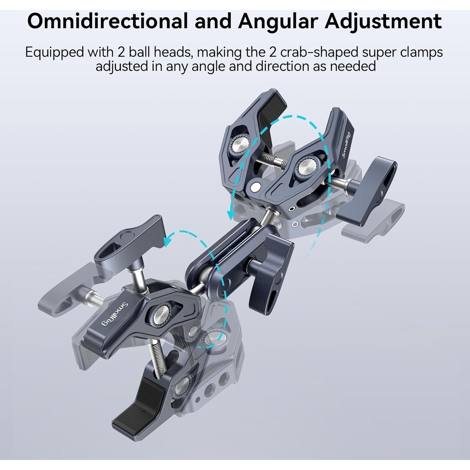 Soporte Doble para Cámara SmallRig 4103 - Capacidad 3.5kg