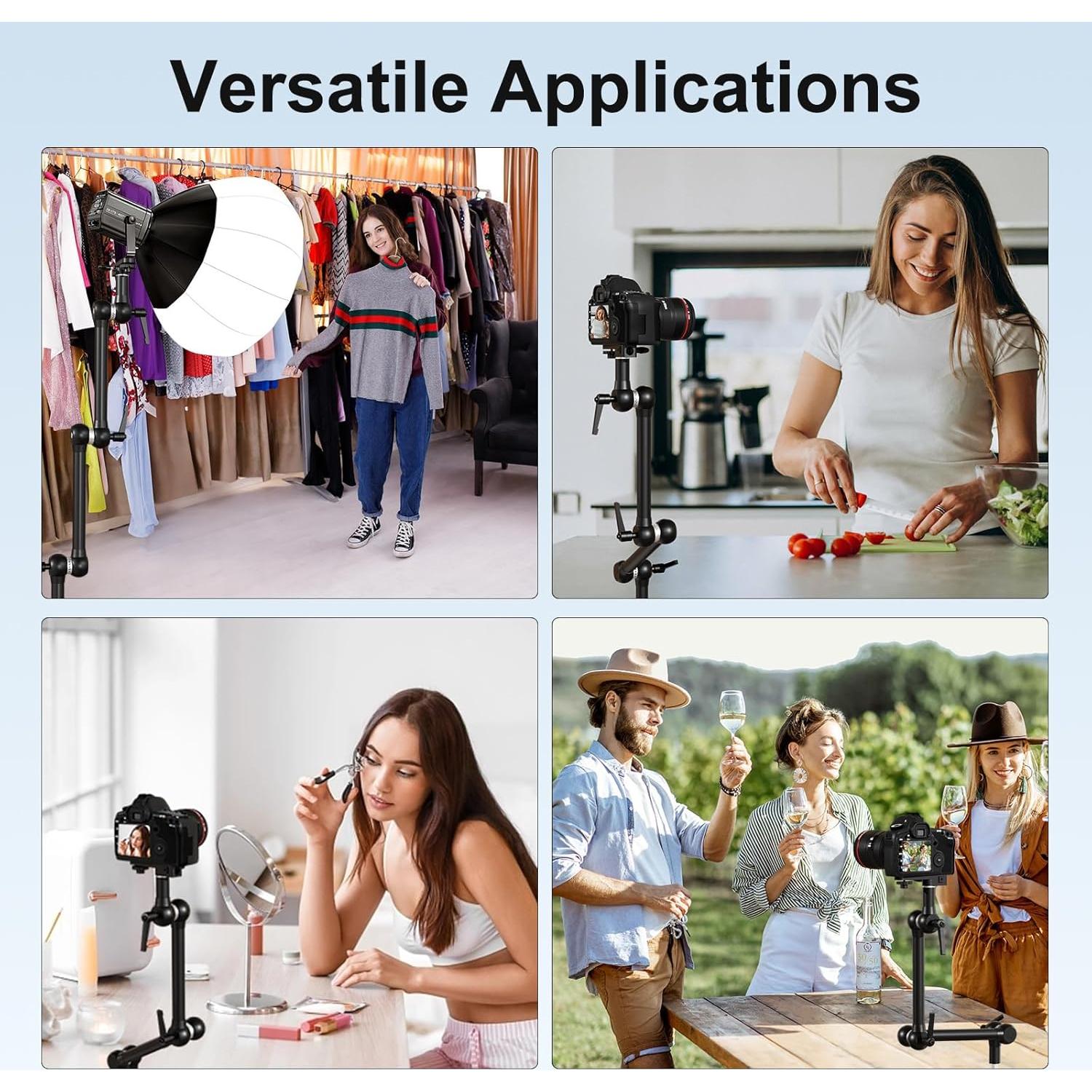 Kit de Montaje con Brazo Mágico ALTSON 52cm para Cámara