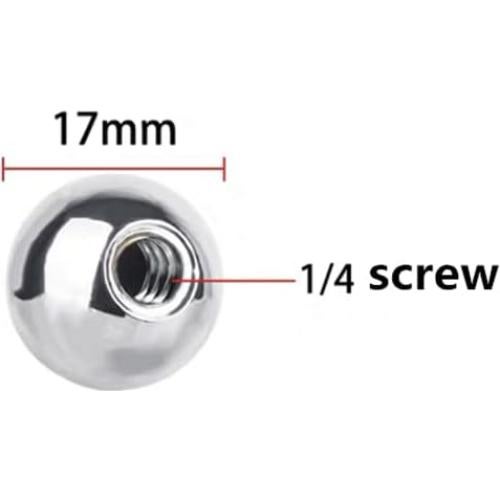 Adaptadores Esféricos de 17mm VizGiz - Paquete de 4 Piezas