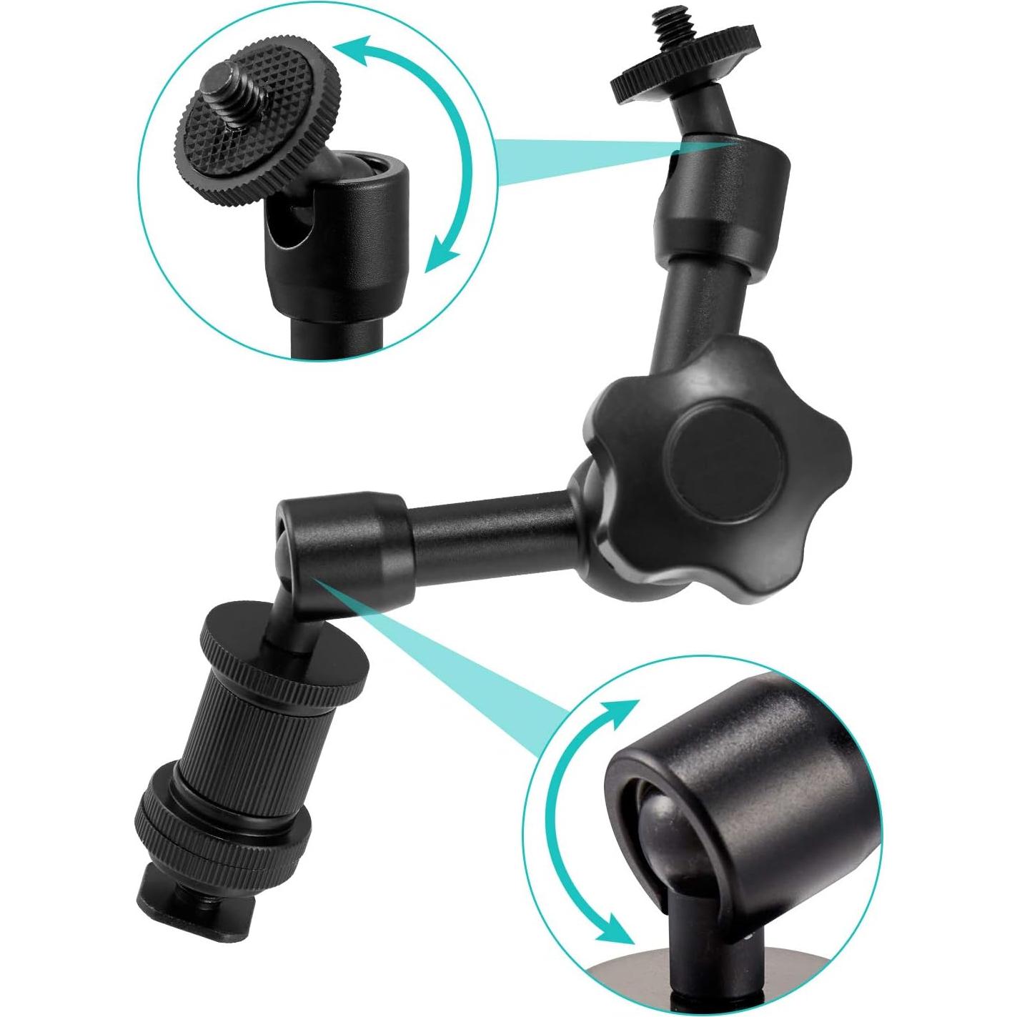 Brazo Articulado de Fricción Mágica WANBY 178 mm Ajustable