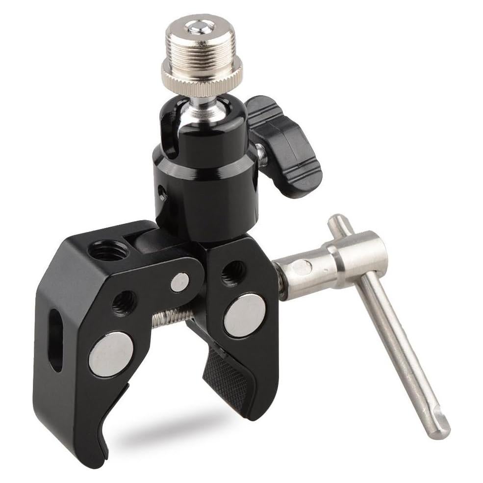 Soporte Articulado para Micrófono CAMVATE 1/4 con Cabezal de Bola