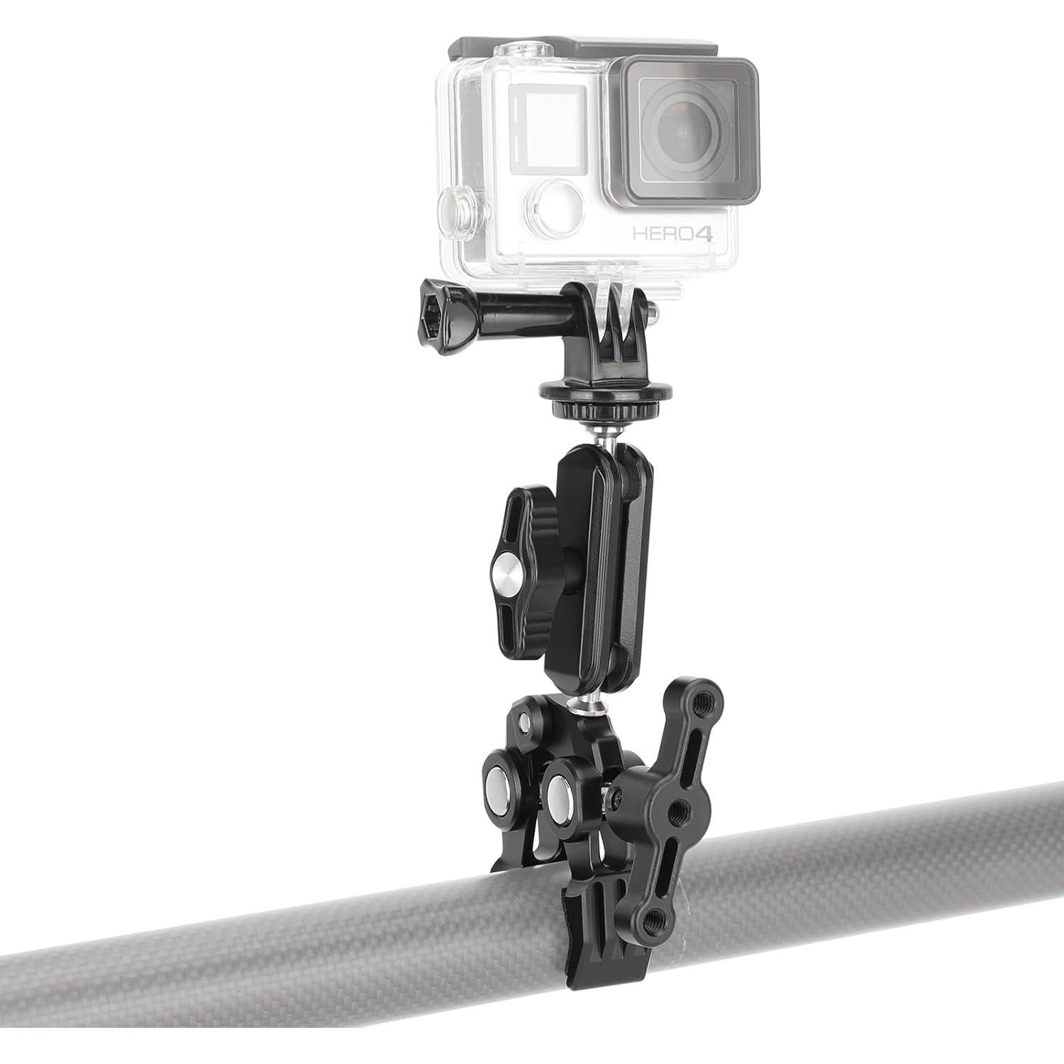 Soporte para Cámara de Acción CAMVATE con Abrazadera y Brazo Mágico