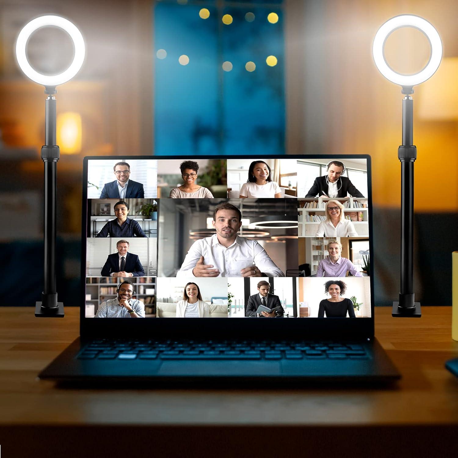 Soporte de escritorio ajustable Tinpops para cámara DSLR 42-104 cm