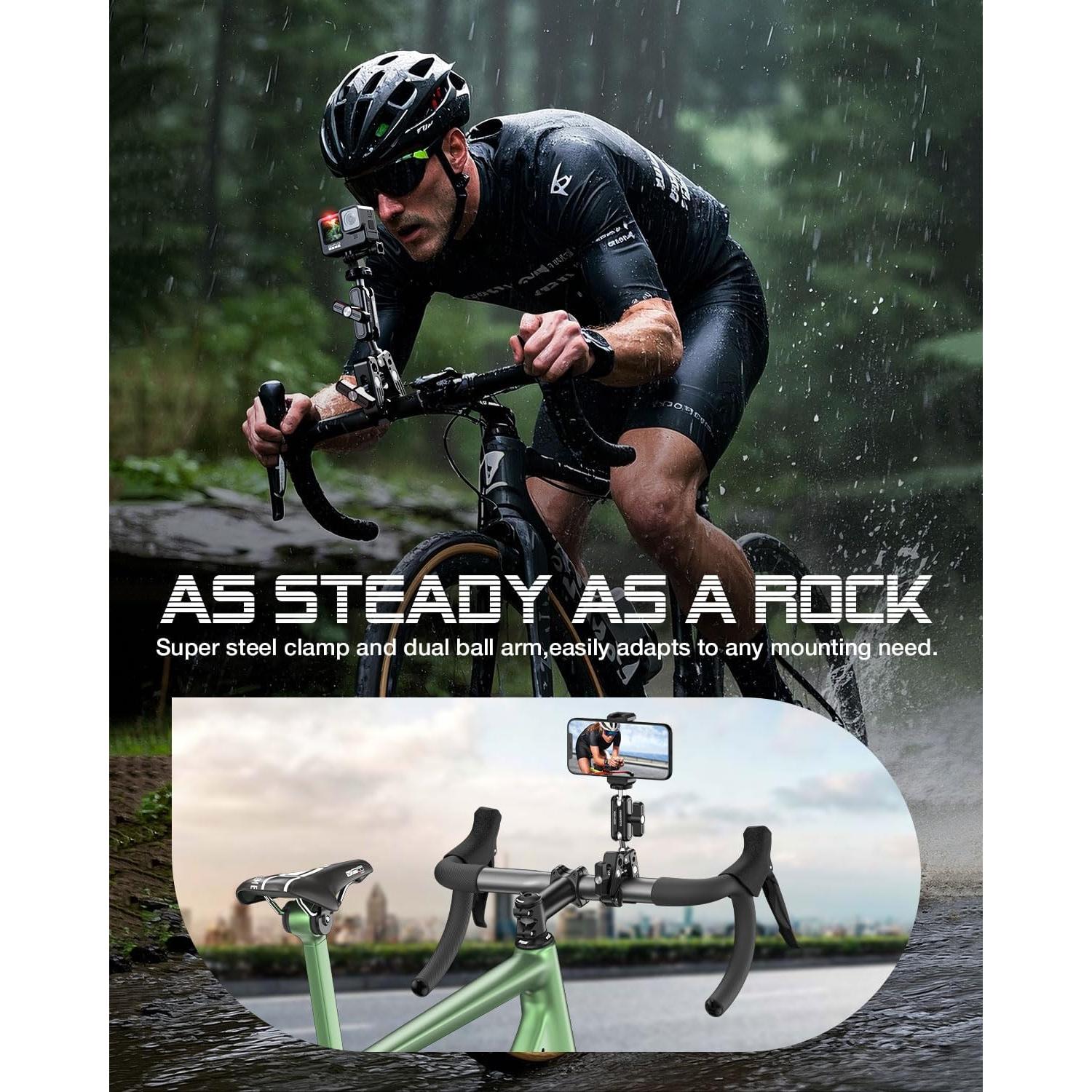 Soporte de Cámara Super Clamp CAMBOFOTO 360° Ajustable