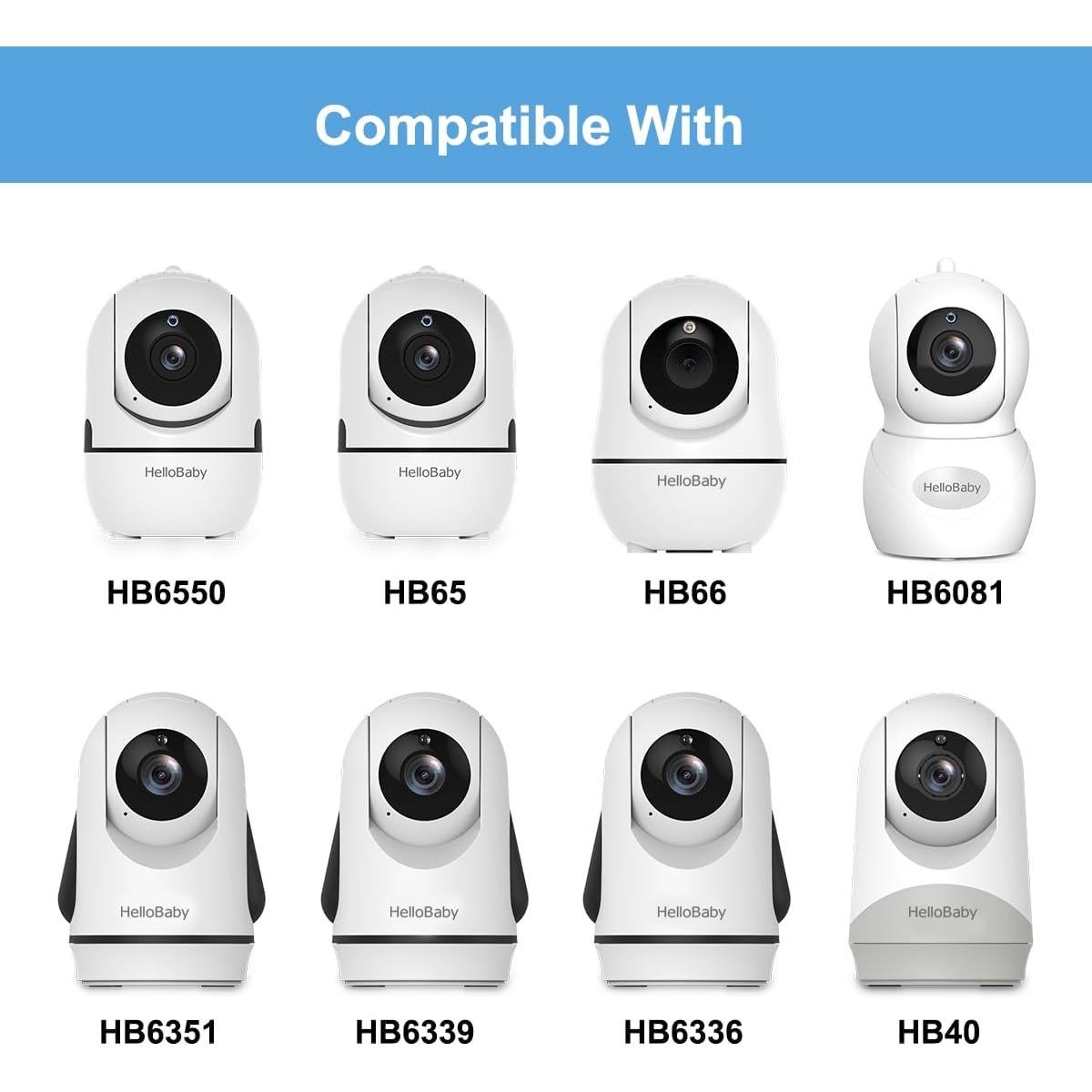 Soporte de Clip para Monitor de Bebé HelloBaby HB6550/HB6560