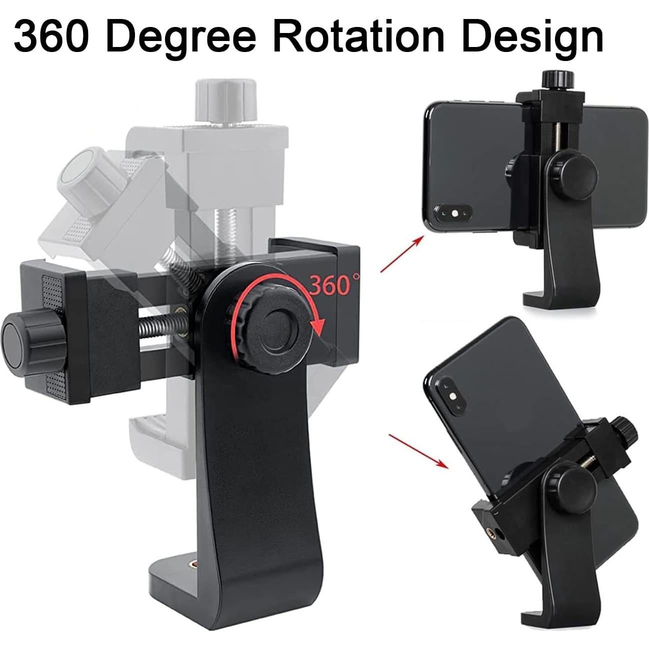 Adaptador de Montaje para Trípode de Teléfono Eszkozta - 2 Paquetes