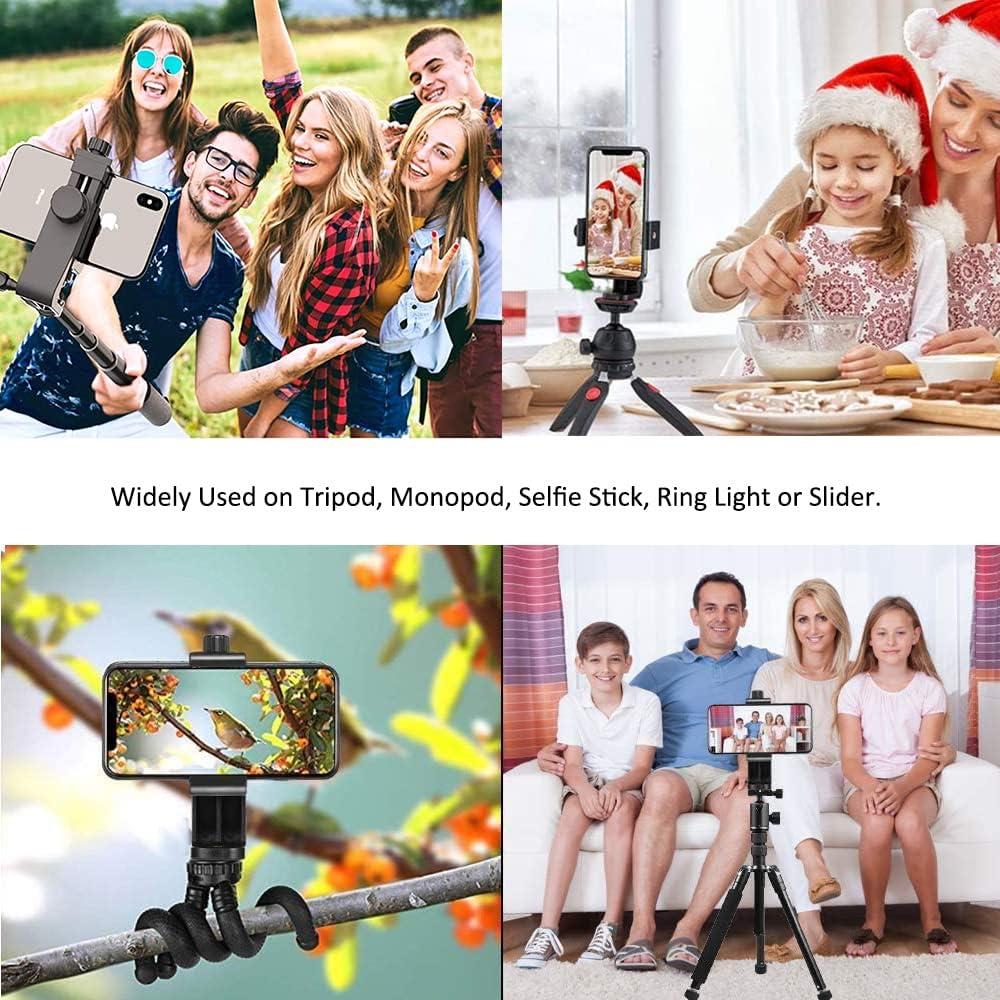 Adaptador de Montaje para Trípode de Teléfono Eszkozta - 2 Paquetes