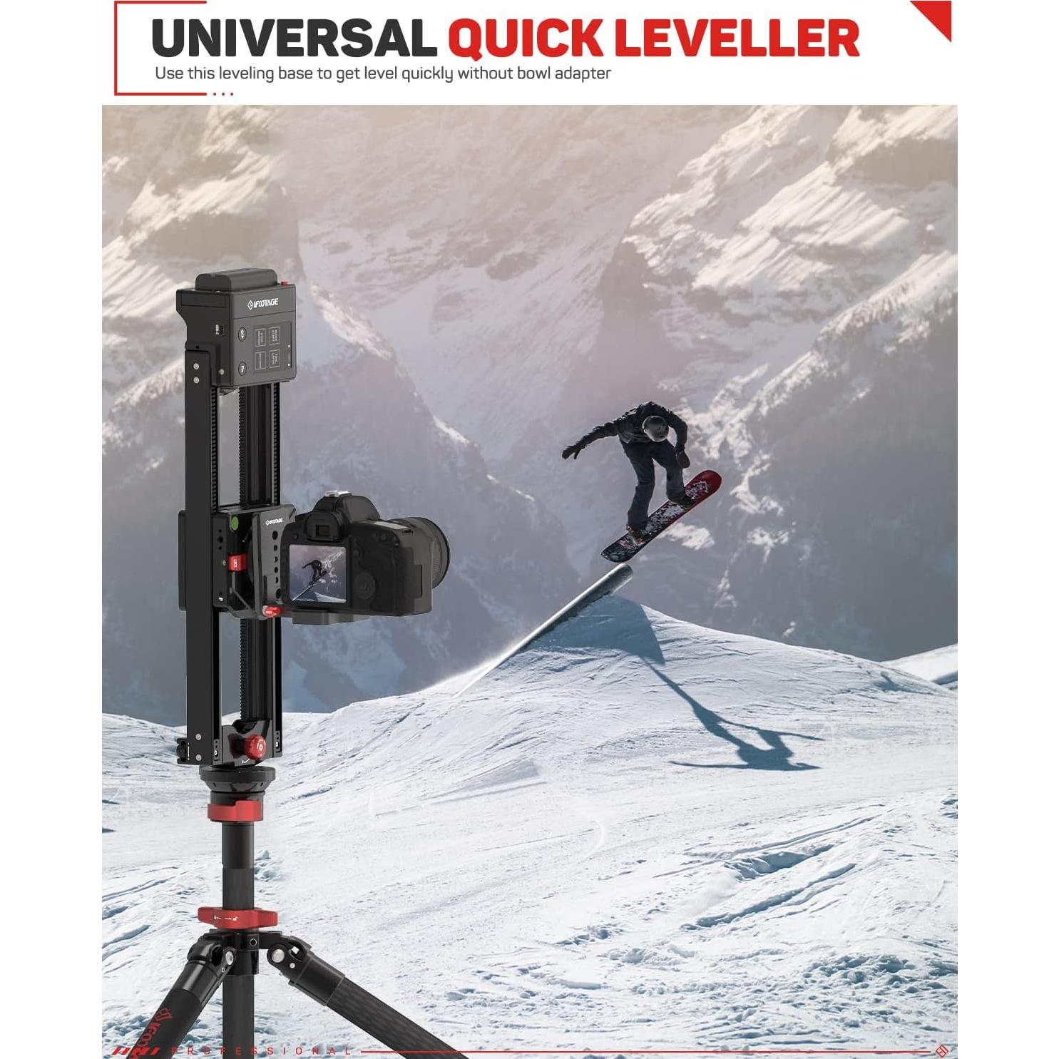 Placa de cámara en L IFOOTAGE LP-01 para Shark Slider Nano