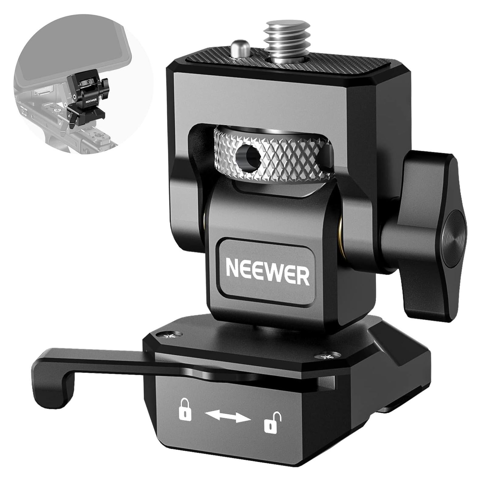 Soporte de Monitor NEEWER MA005 con Abrazadera NATO 5" a 7"