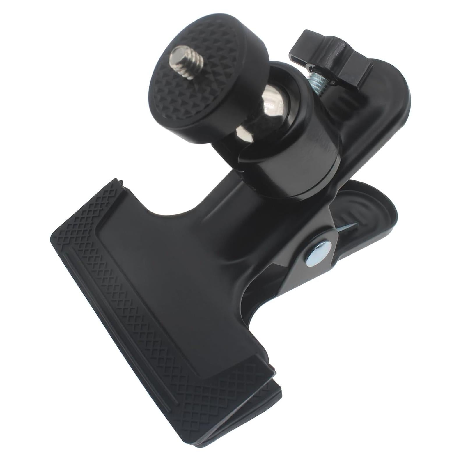 Abrazadera de Trípode HAJXZH para Cámara 360° Clip Negro