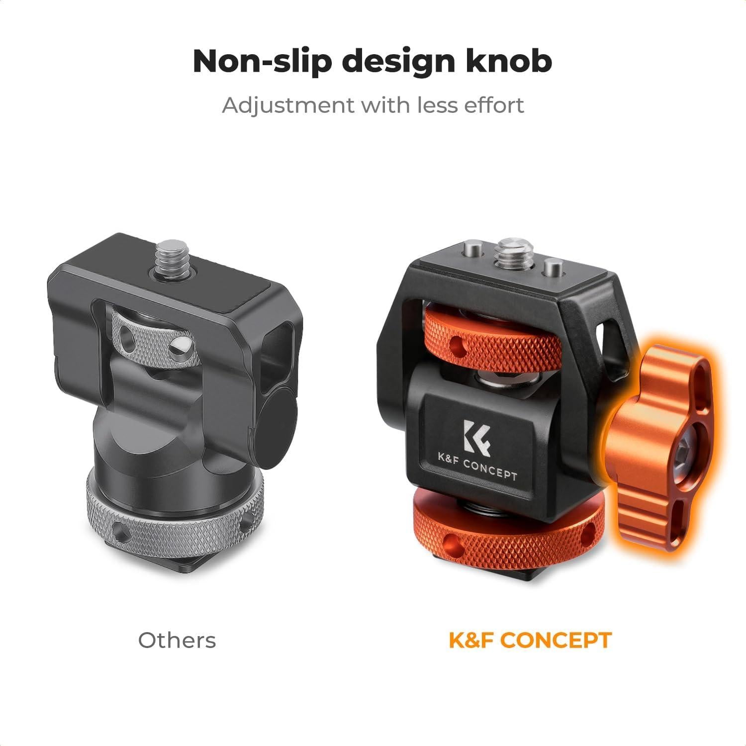 Soporte Ajustable para Monitor K&F Concept 5" y 7" DSLR