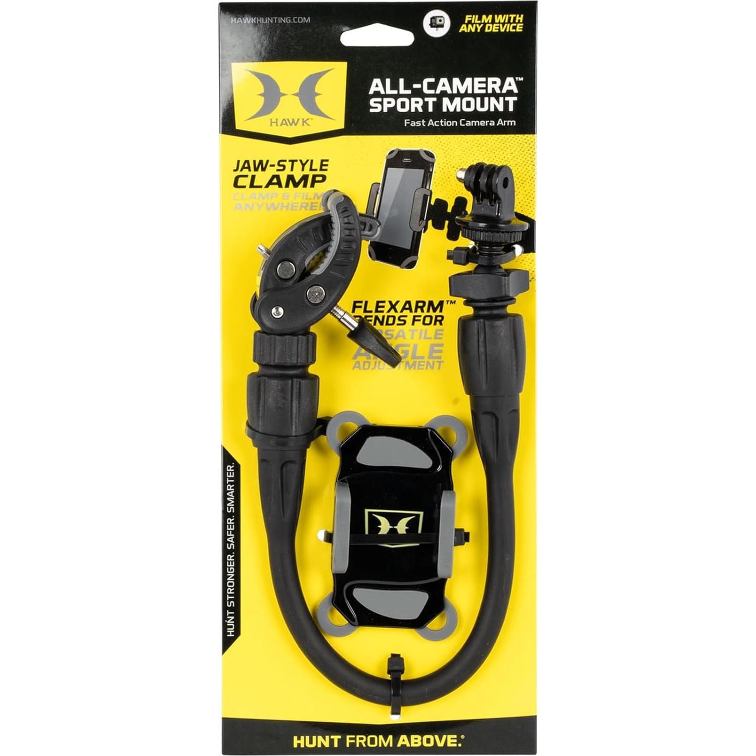 Soporte Deportivo Hawk para Cámaras y Teléfonos 30.48 cm