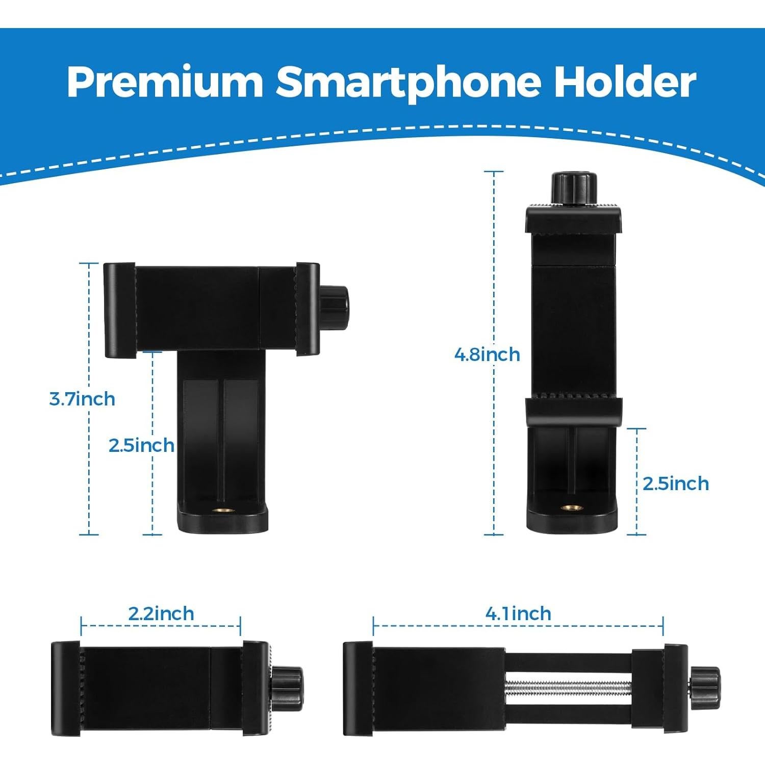 Soporte de Montaje de Escritorio Aqirui con Cabeza de Bola 35.6-60 cm