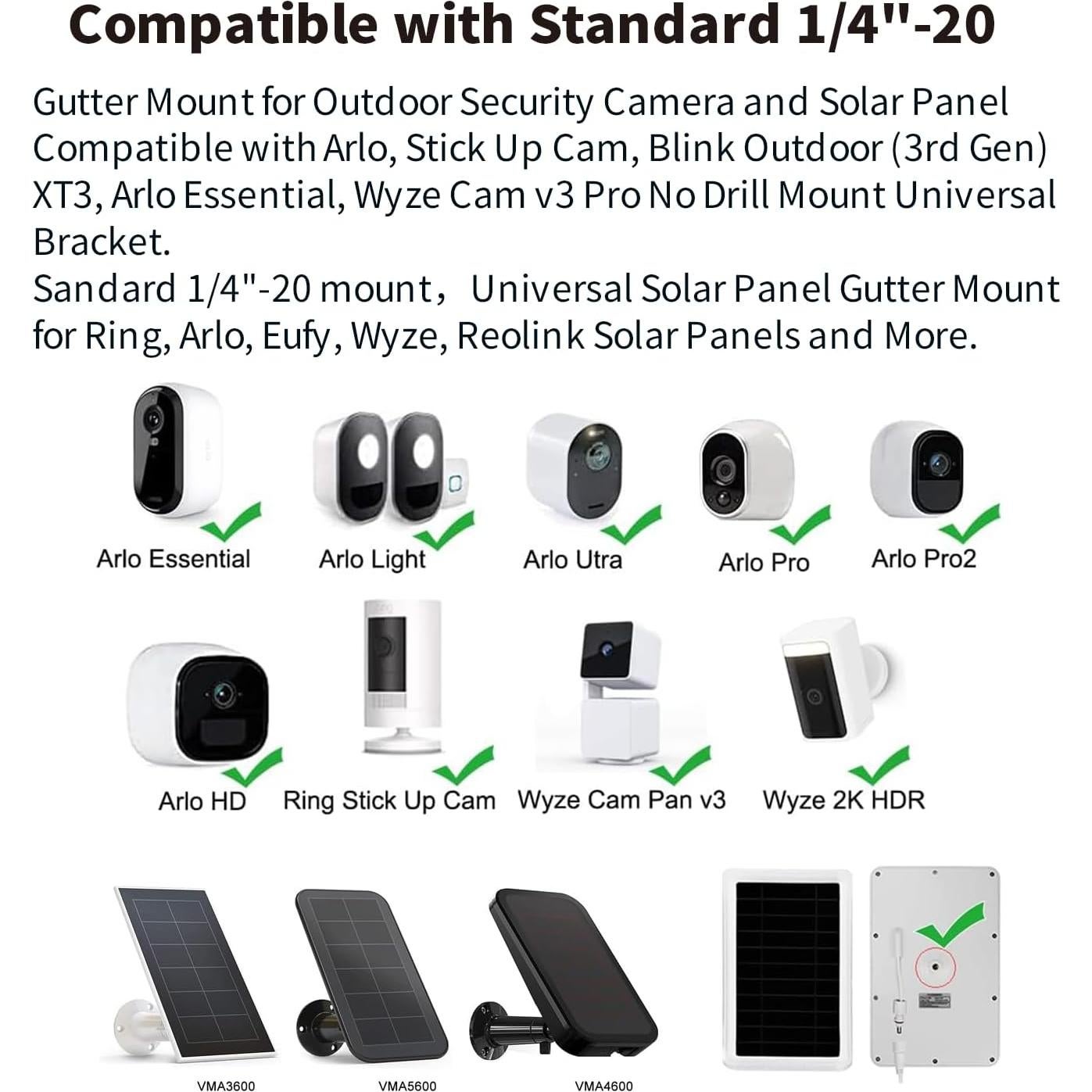 Soporte de Clip de Montaje Tonton para Cámara Blink - 2 Unidades