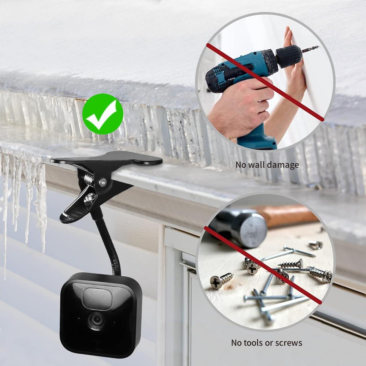 Soporte de Clip de Montaje Tonton para Cámara Blink - 2 Unidades