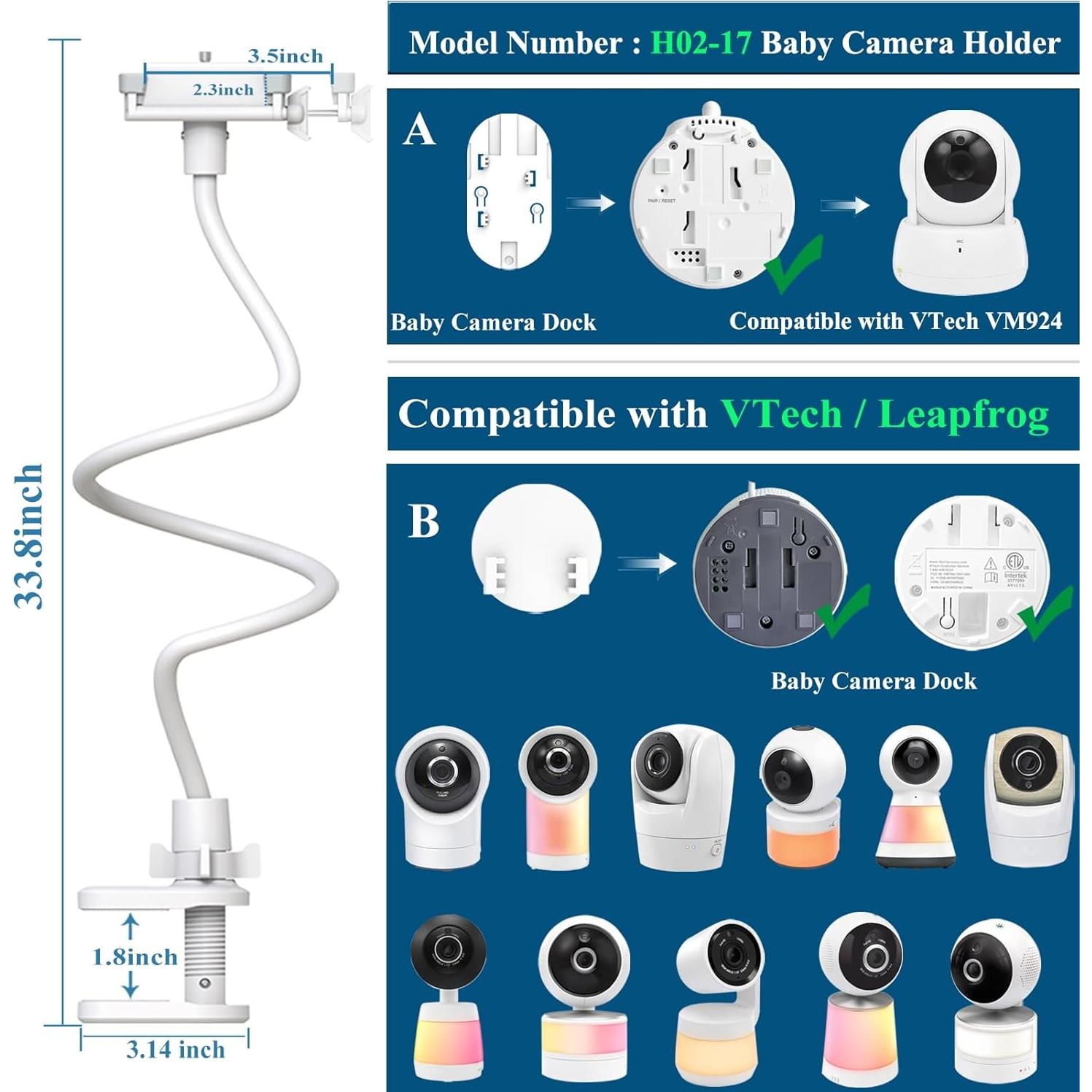 Soporte para Monitor de Bebé Vtech y Leapfrog 85 cm