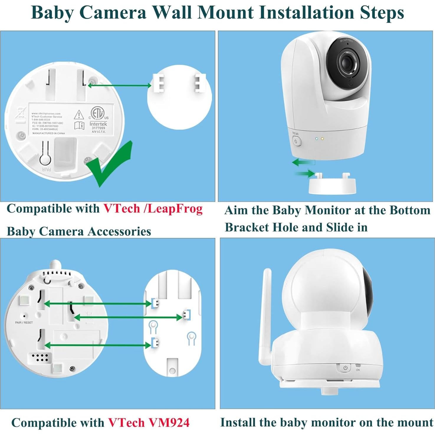 Soporte para Monitor de Bebé Vtech y Leapfrog 85 cm