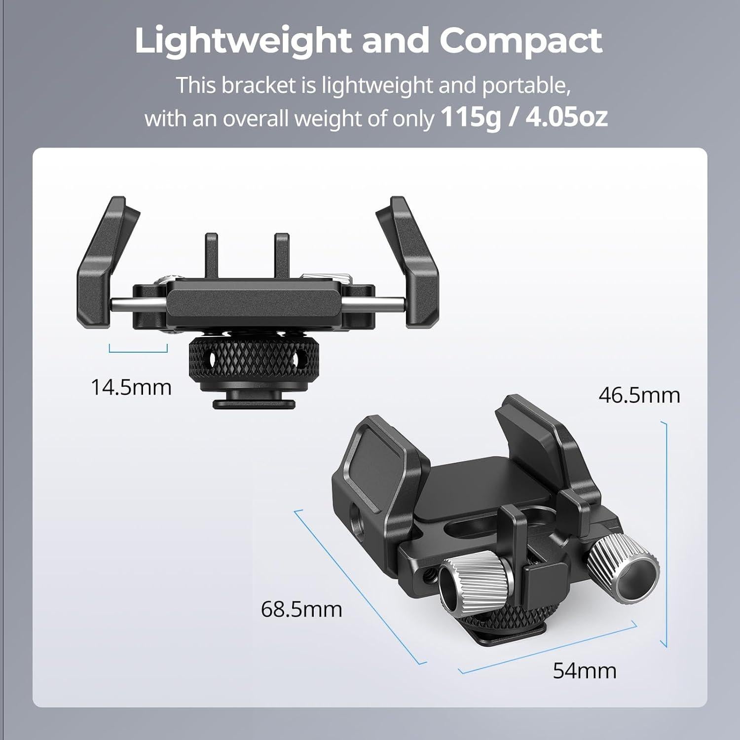 Soporte para SSD SMALLRIG BSH2343 para Samsung T5 y SanDisk