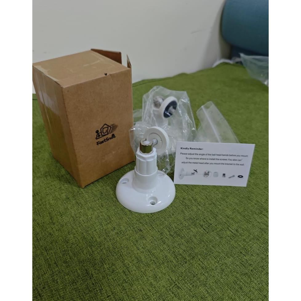 Soporte de Pared FastSnail para Wyze Cam Pan V3 y V4 - Ajustable 360°