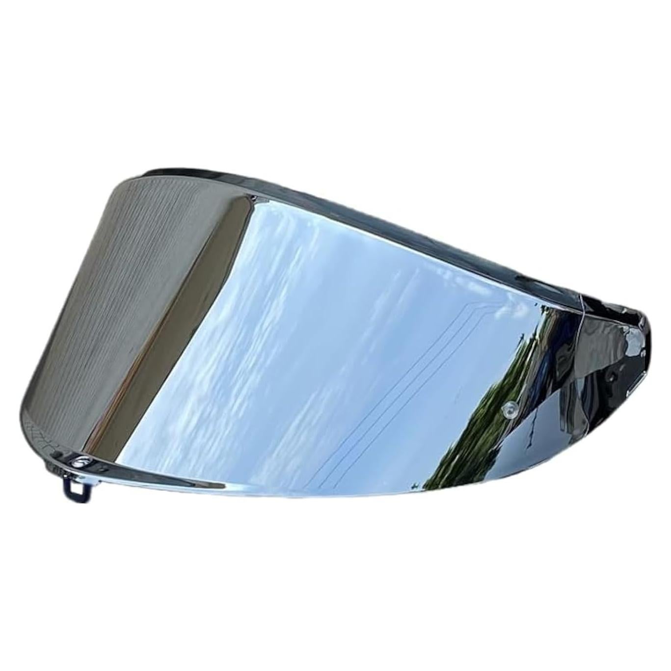 Visera de Casco BSTOP K6 Plata UV para Uso Diurno