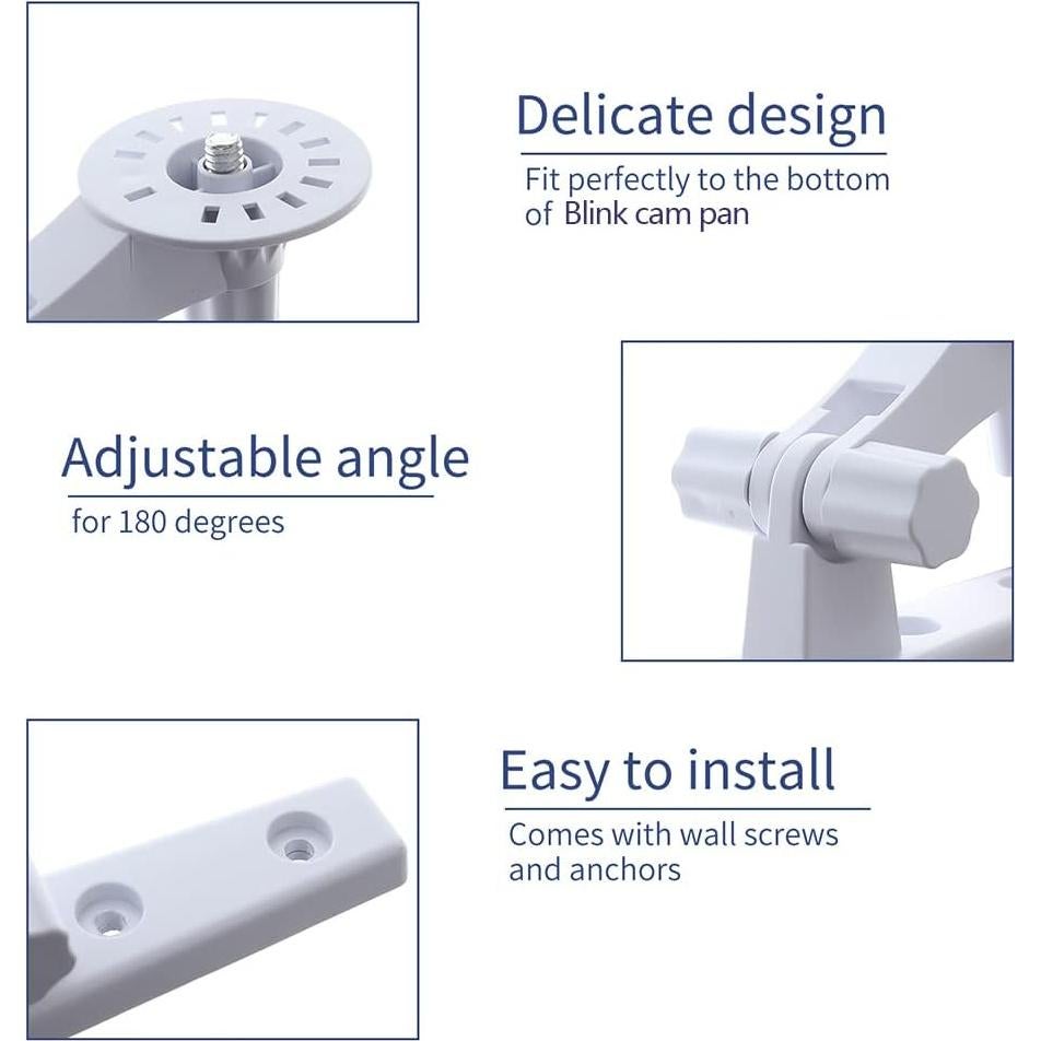 Soporte de Pared Ajustable OYOCAM para Cámara Blink Mini