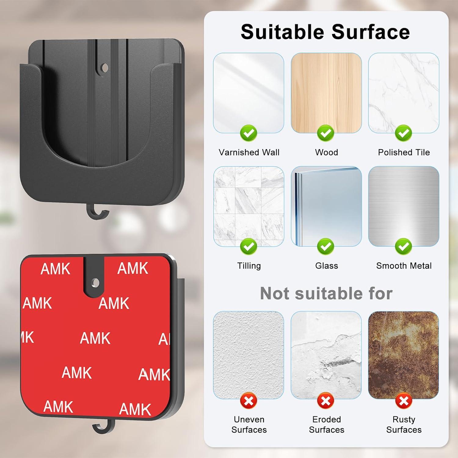 Soporte de Montaje en Pared Autoadhesivo Negro para Cámara TP-Link