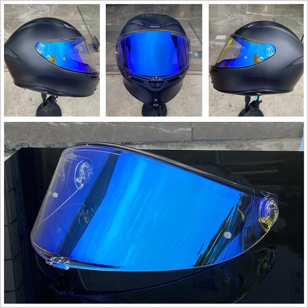 Visera K6 para casco AGV K6S - Revo Claro Azul-Día/Noche