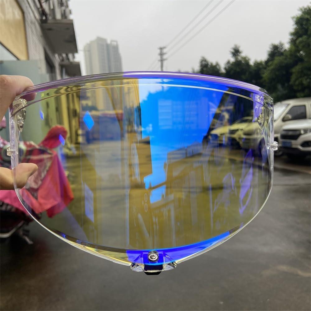 Visera K6 para casco AGV K6S - Revo Claro Azul-Día/Noche