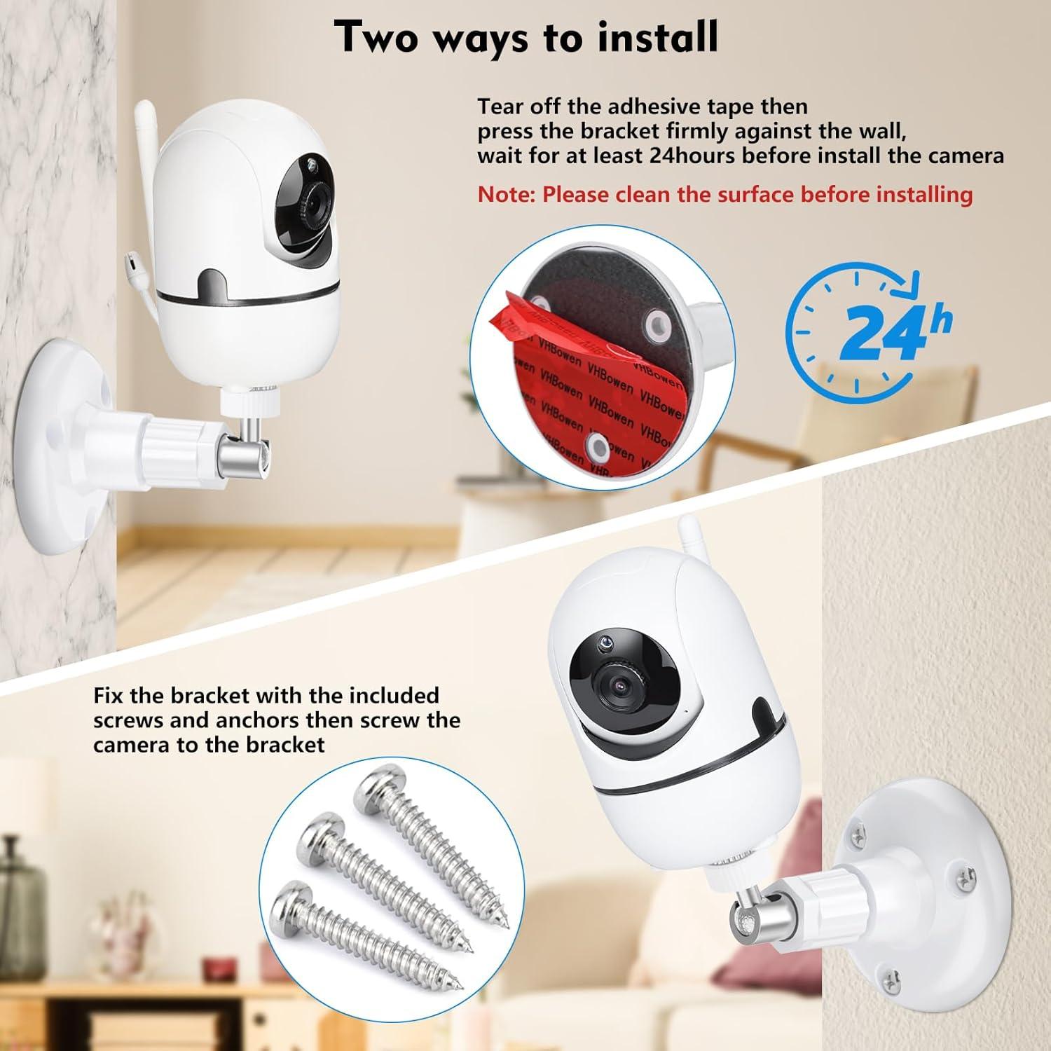 Soporte de Pared para Monitor de Bebé HelloBaby HB65/HB40