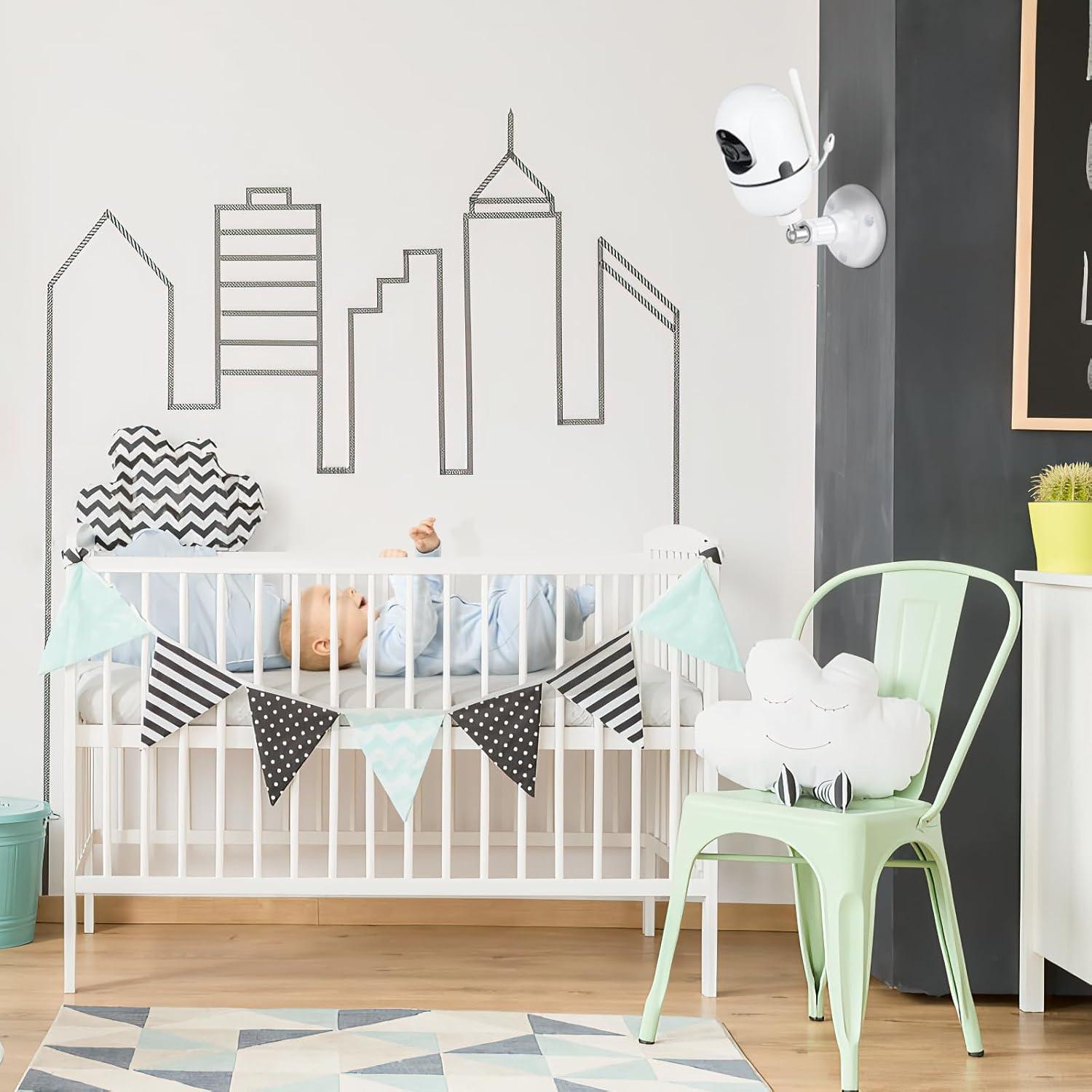 Soporte de Pared para Monitor de Bebé HelloBaby HB65/HB40