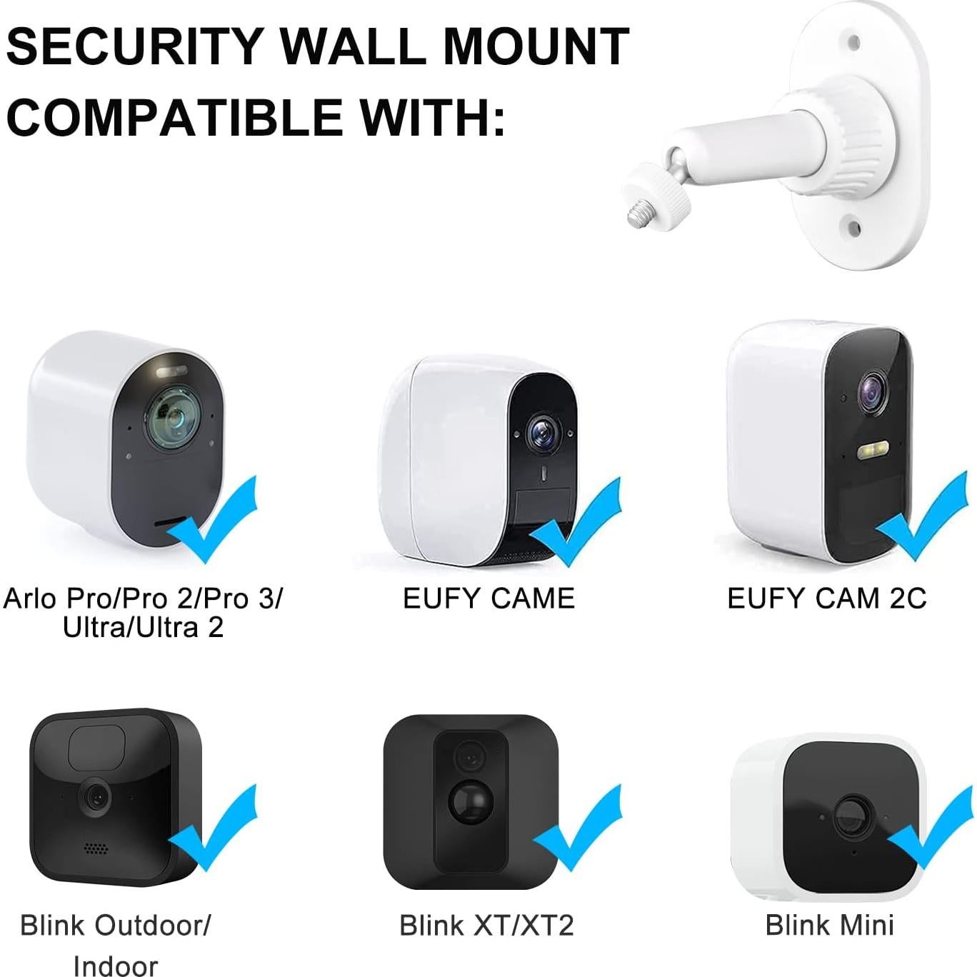 Soporte de Pared Ajustable StartVision para Cámara Arlo