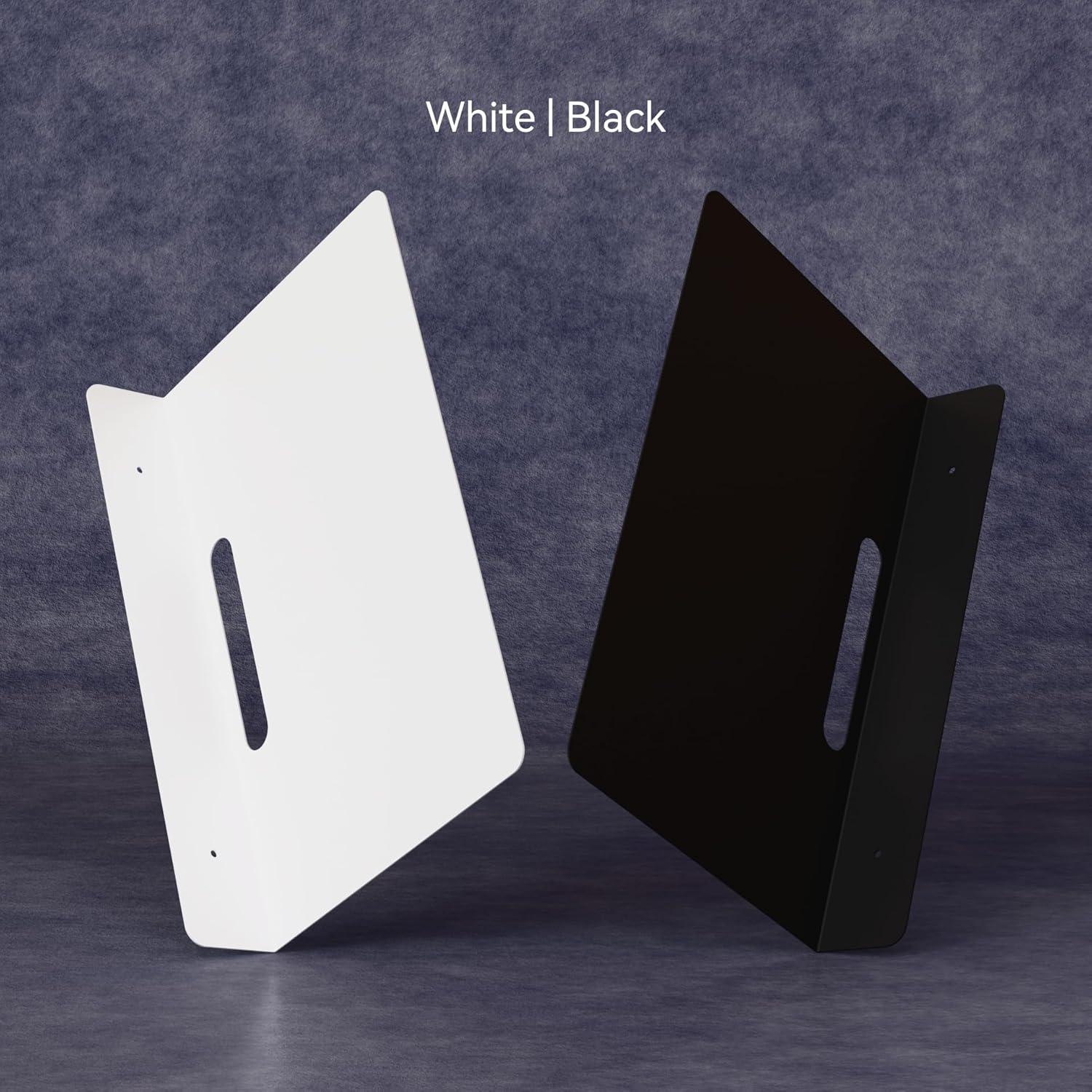 Estante Flotante Metálico PzewMo 32x20 cm Negro