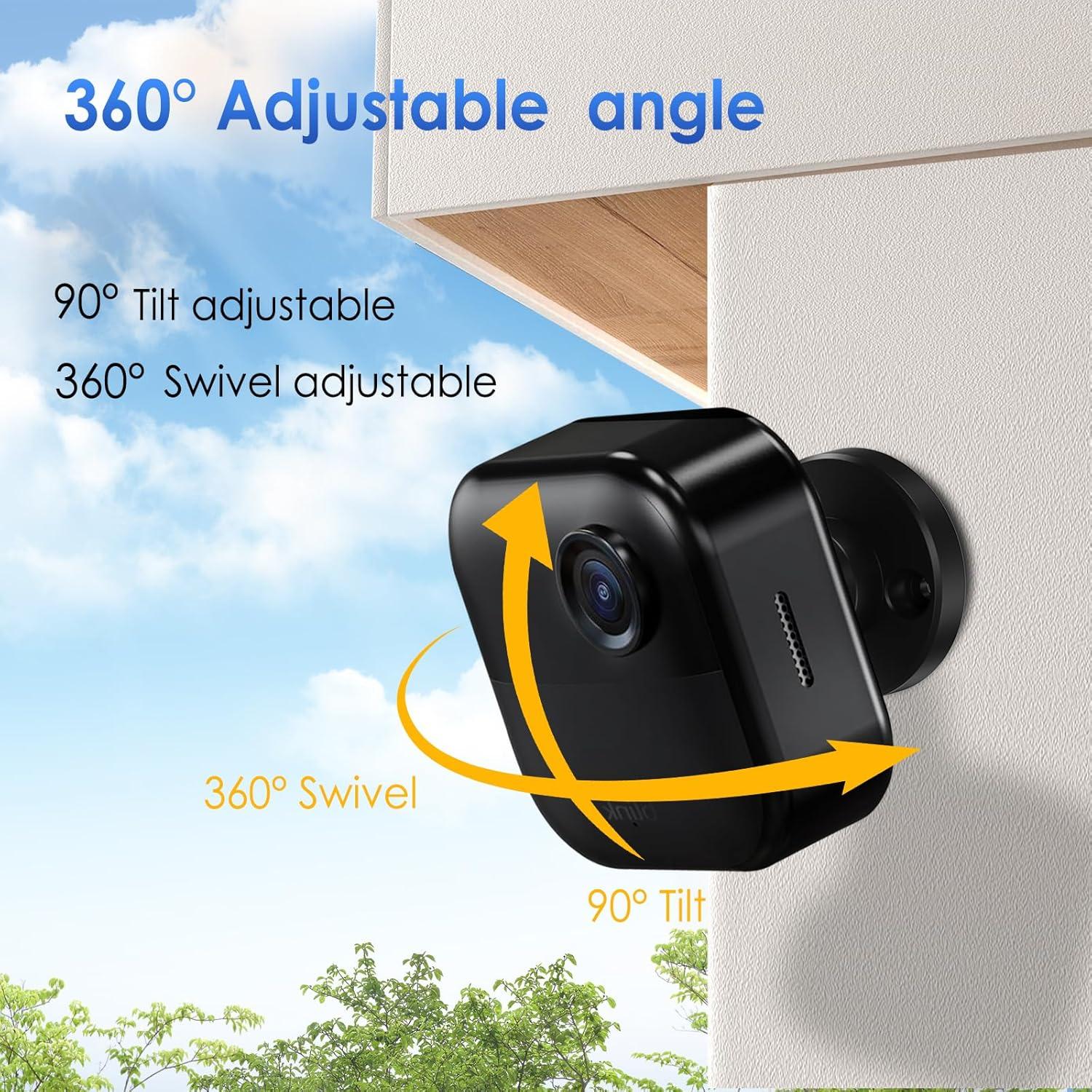 Soporte para Cámara Blink Exterior Ajustable 360° - Paquete de 3