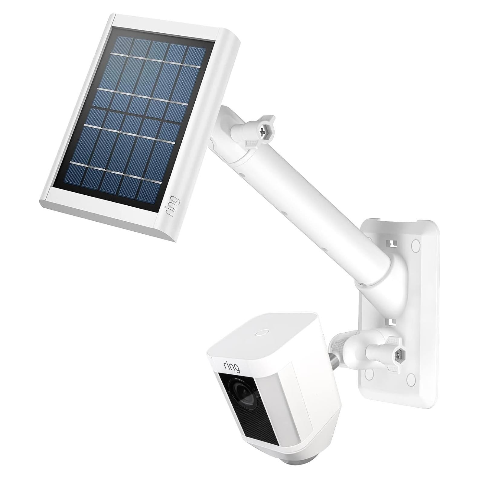 Soporte de Pared 2-en-1 HOLACA para Panel Solar y Cámara