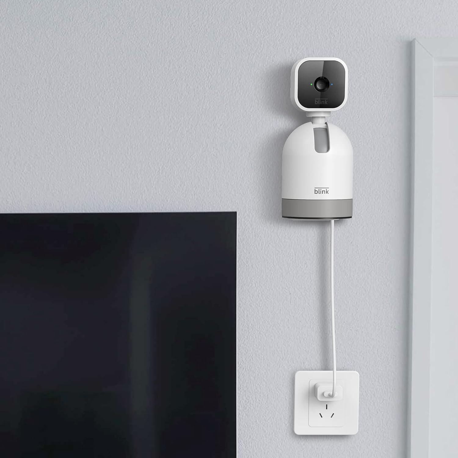 Soporte de Pared PUUUCI para Cámara Blink Mini Pan-Tilt - Paquete de 2