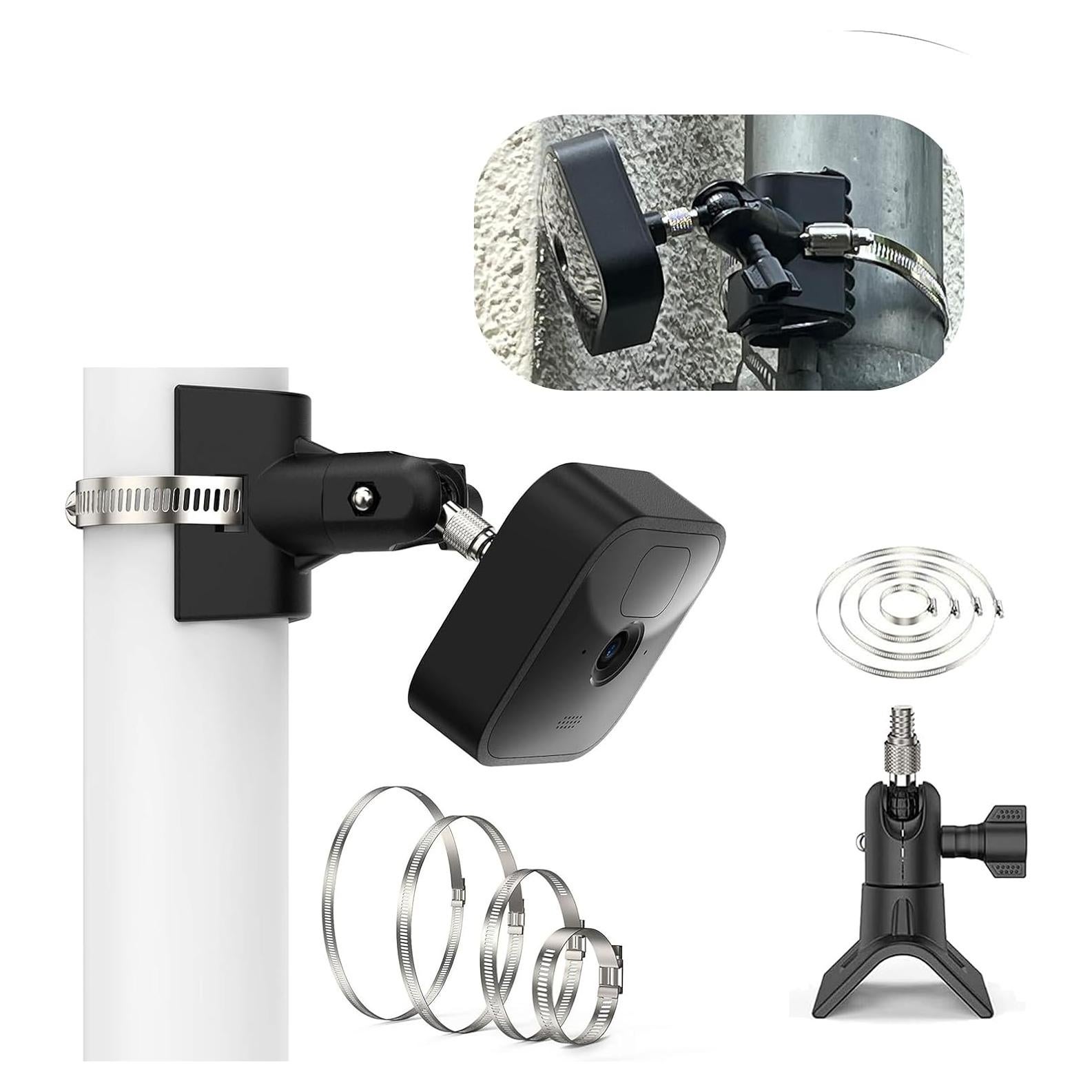 Soporte de Poste para Cámara Blink - Montaje Sin Perforación