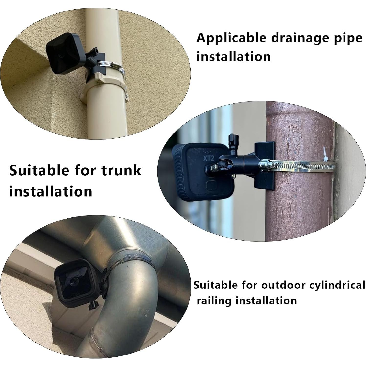 Soporte de Poste para Cámara Blink - Montaje Sin Perforación