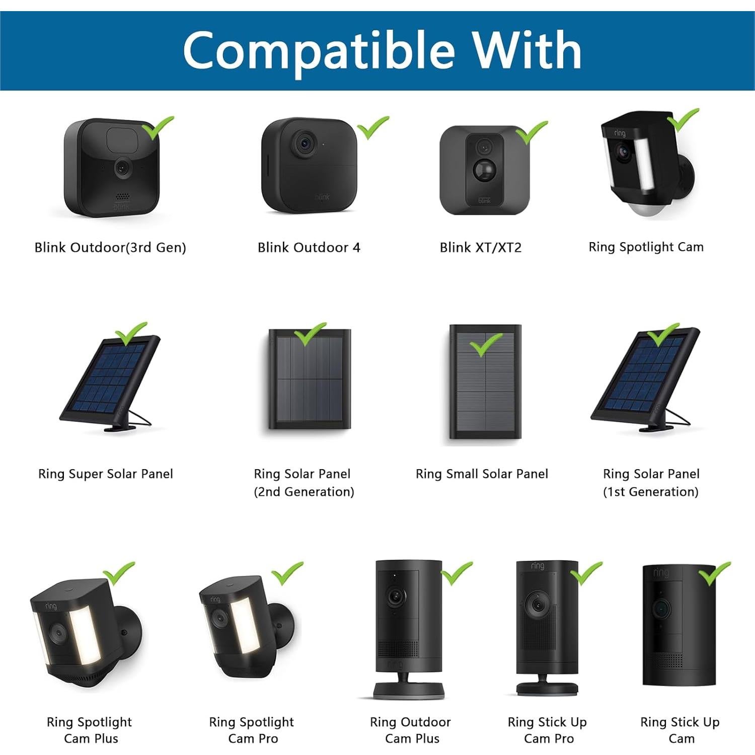 Soporte de Montaje en Estaca KOROAO para Cámaras de Seguridad