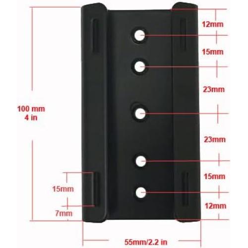 Soporte de Montaje en Poste VideoSecu MTD01B para Cámaras y TV