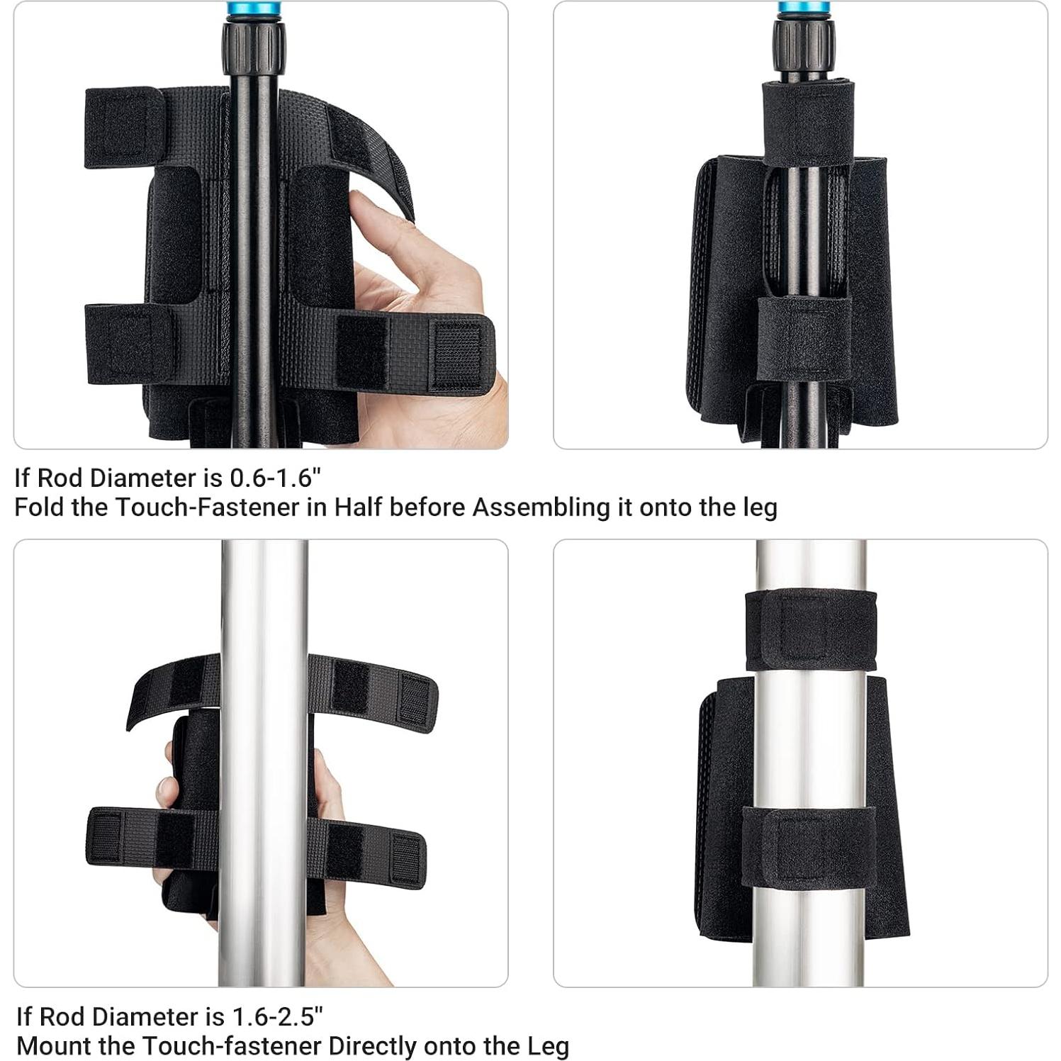 Correa de Montaje JJC para Batería Externa y Flash - Negro