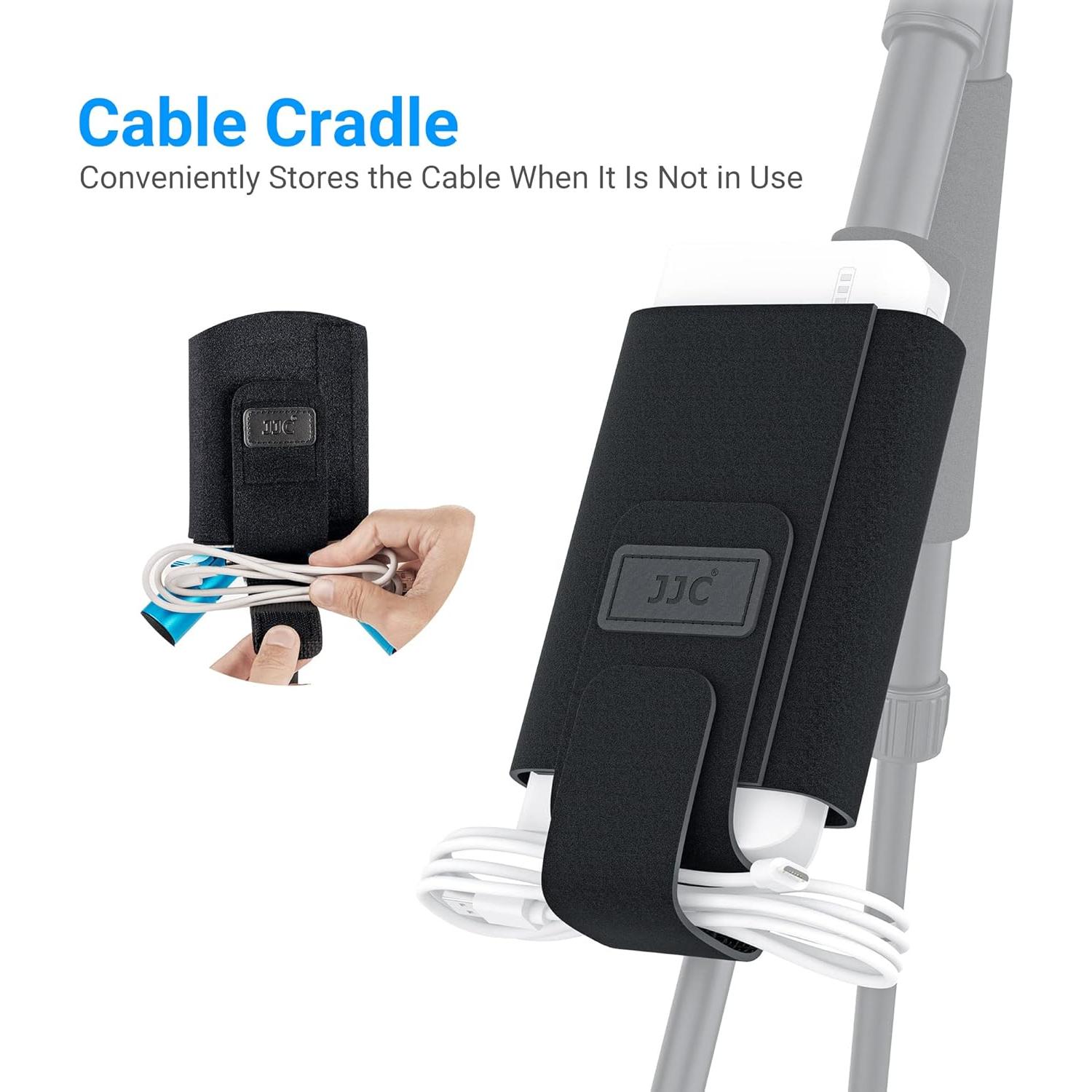 Correa de Montaje JJC para Batería Externa y Flash - Negro