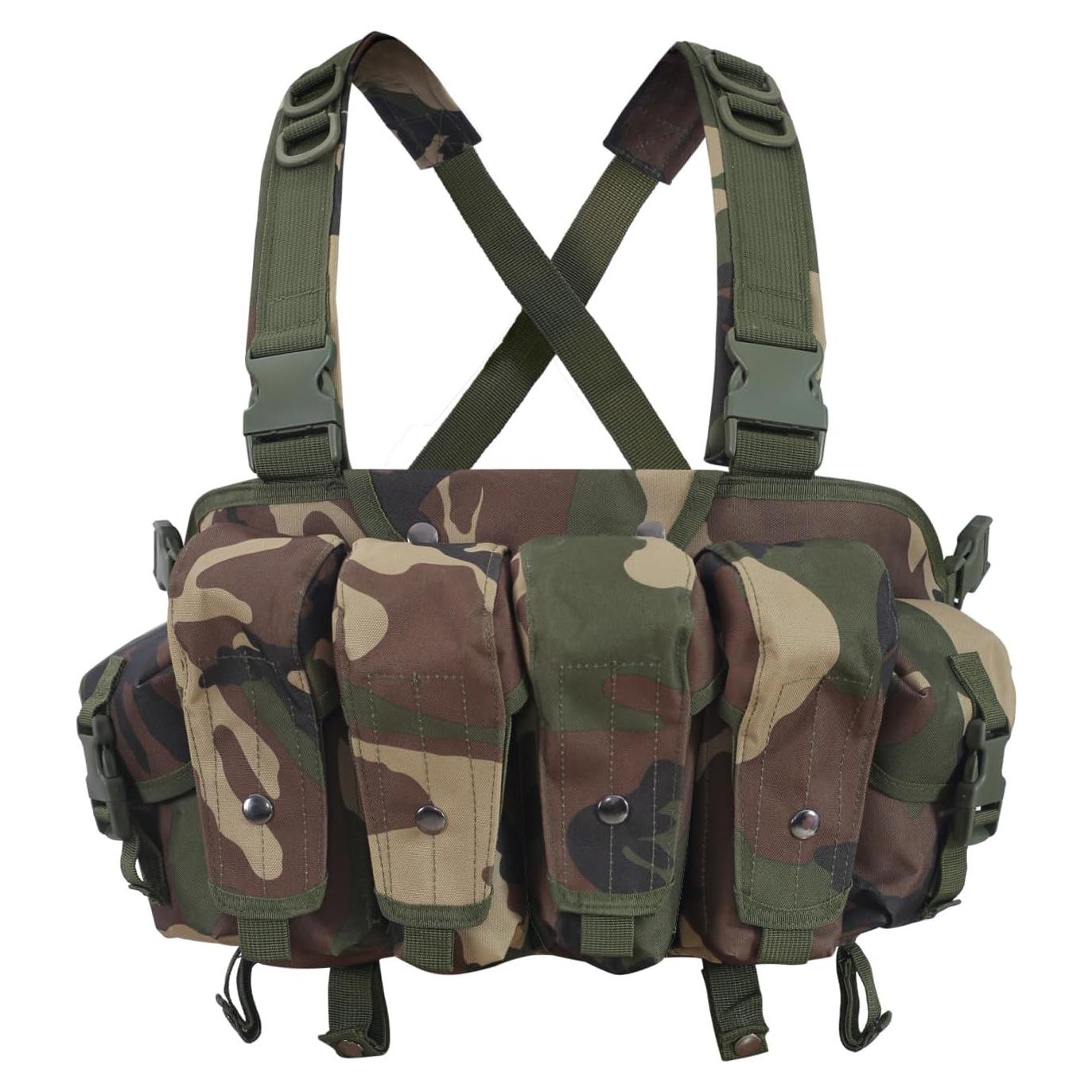 Arnés Táctico Ajustable HRTACPAG para Airsoft y Caza