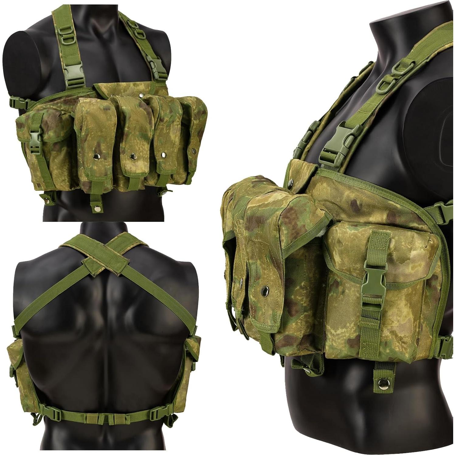 Arnés Táctico Ajustable HRTACPAG para Airsoft y Caza