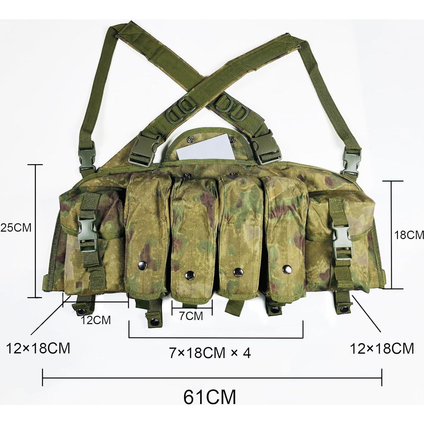 Arnés Táctico Ajustable HRTACPAG para Airsoft y Caza