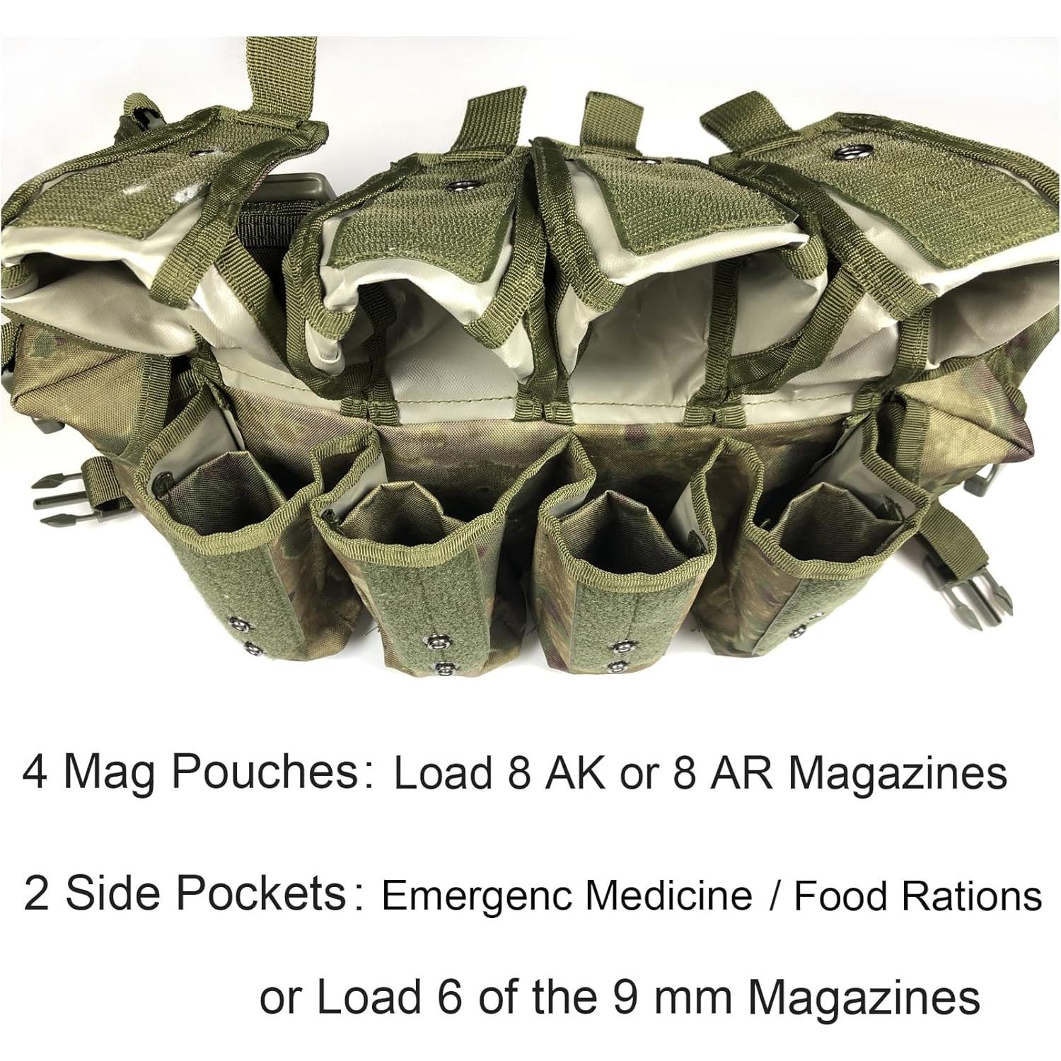 Arnés Táctico Ajustable HRTACPAG para Airsoft y Caza